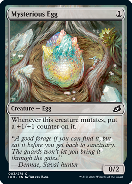 Mysterious Egg (Ikoria: Lair of Behemoths) Light Play
