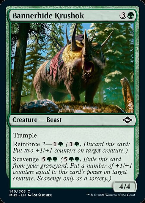 Bannerhide Krushok (Modern Horizons 2) Light Play