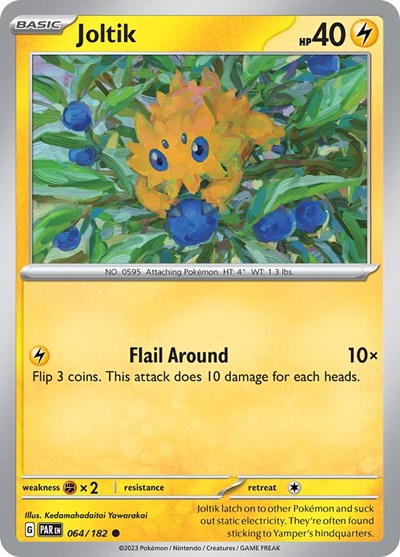 Joltik - 064 (Scarlet and Violet: Paradox Rift) Light Play