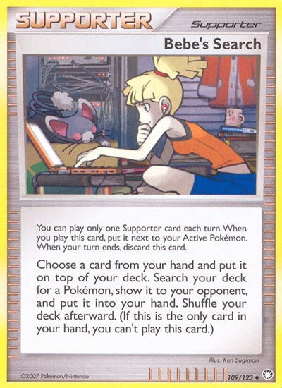 Bebe's Search (Mysterious Treasures) Medium Play