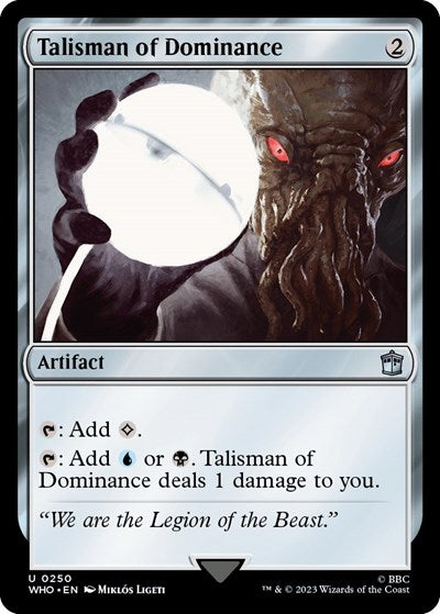 Talisman of Dominance (Universes Beyond: Doctor Who) Light Play