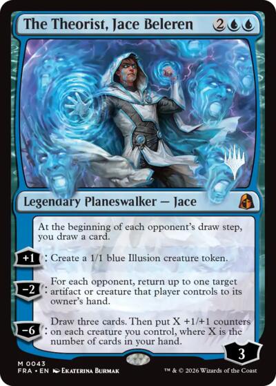 The Theorist, Jace Beleren (Promo Pack: Reality Fracture) Light Play