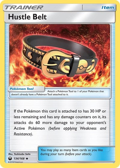 Hustle Belt (SM - Celestial Storm) Medium Play