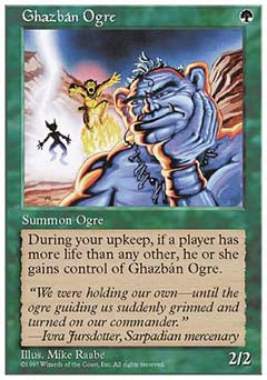 Ghazban Ogre (5th Edition) Heavy Play