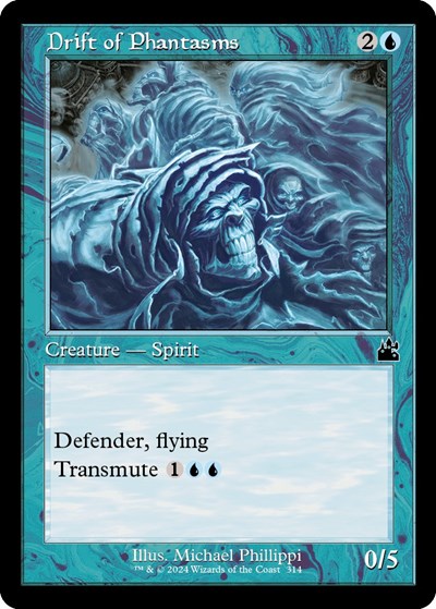 Drift of Phantasms (Retro Frame) (Ravnica Remastered) Light Play