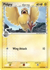 Pidgey (Delta Species) (Holon Phantoms) Light Play