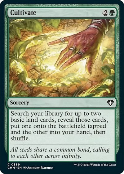 Cultivate (Commander Masters) Light Play