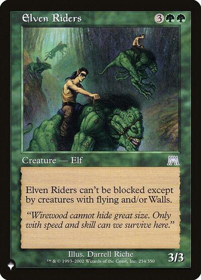 Elven Riders (The List) Light Play