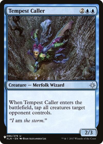 Tempest Caller (The List) Light Play