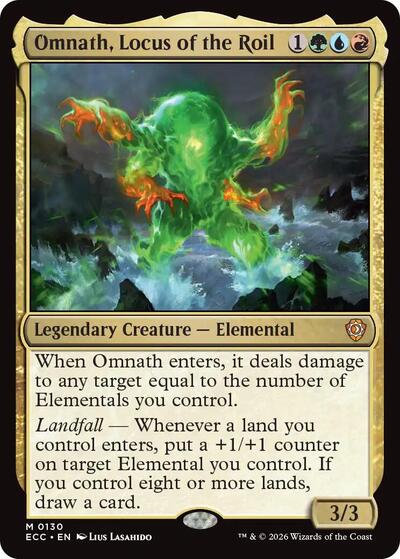 Omnath, Locus of the Roil (Commander: Lorwyn Eclipsed) Near Mint