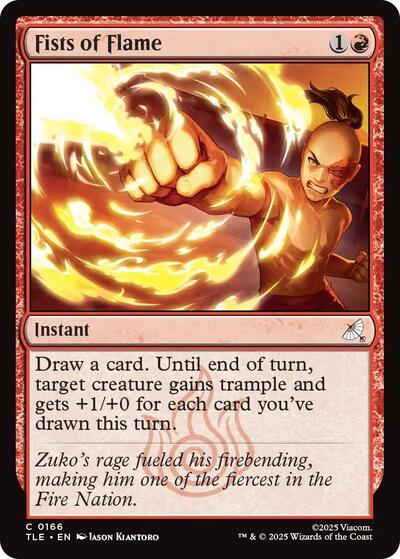 Fists of Flame (Avatar: The Last Airbender: Eternal-Legal) Light Play
