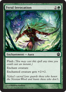 Feral Invocation (Theros) Light Play