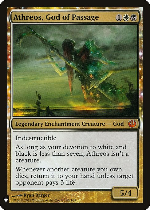 Athreos, God of Passage (Mystery Booster) Light Play