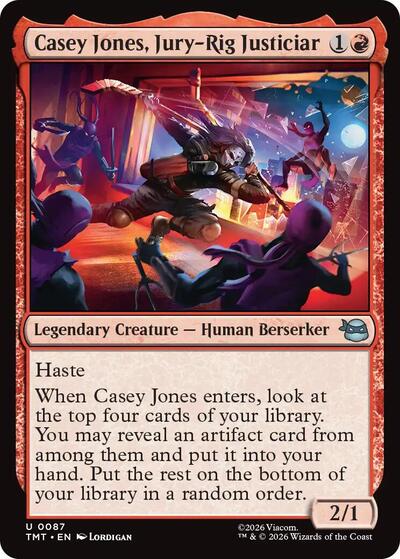 Casey Jones, Jury-Rig Justiciar (Teenage Mutant Ninja Turtles) Light Play