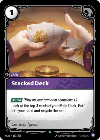 Stacked Deck (Origins) Light Play