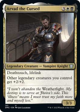 Arvad the Cursed (Commander: Dominaria United) Light Play