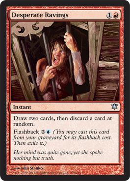 Desperate Ravings (Innistrad) Light Play