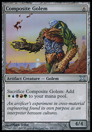 Composite Golem (10th Edition) Light Play
