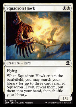 Squadron Hawk (Eternal Masters) Light Play