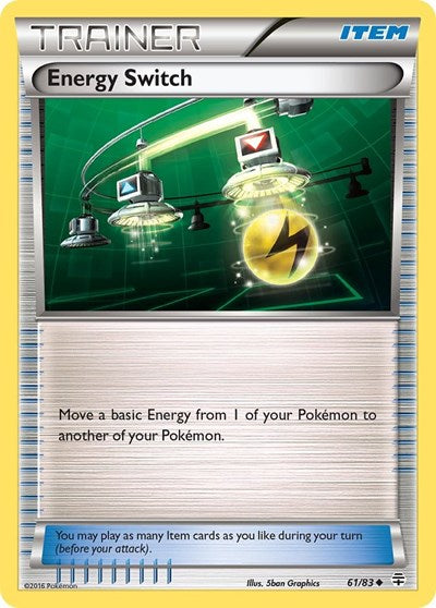 Energy Switch (Generations) Medium Play Reverse Holofoil
