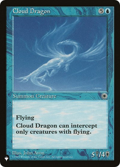 Cloud Dragon (The List) Light Play
