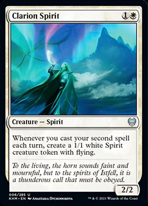 Clarion Spirit (Kaldheim) Light Play
