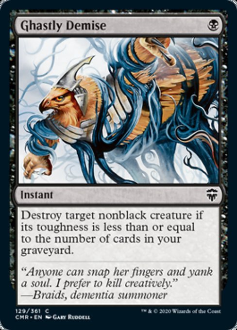 Ghastly Demise (Commander Legends) Light Play