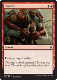 Shatter (Khans of Tarkir) Light Play