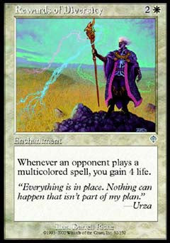 Rewards of Diversity (Invasion) Light Play