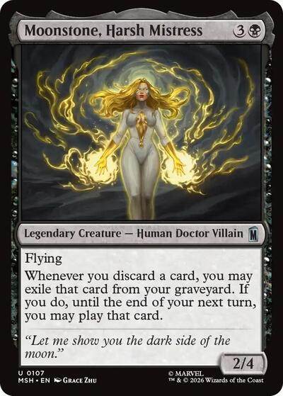 Moonstone, Harsh Mistress (Marvel Super Heroes) Light Play