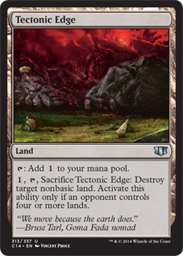 Tectonic Edge (Commander 2014 Edition) Light Play