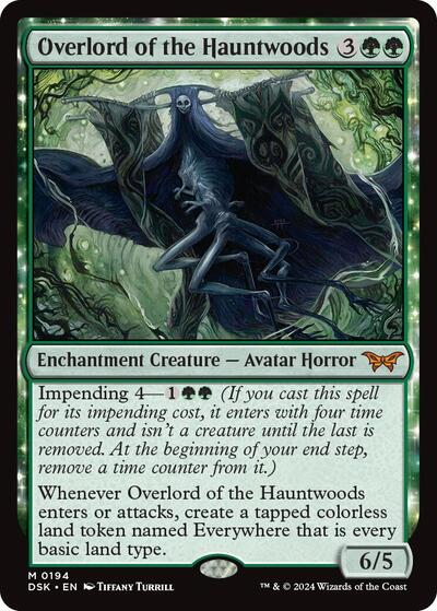 Overlord of the Hauntwoods (Duskmourn: House of Horror) Near Mint