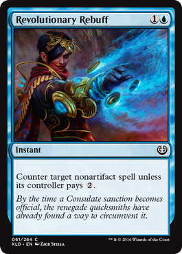Revolutionary Rebuff (Kaladesh) Light Play