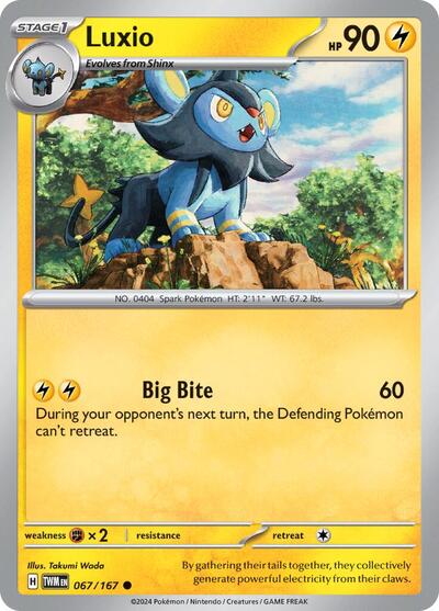 Luxio (SV06: Twilight Masquerade) Light Play