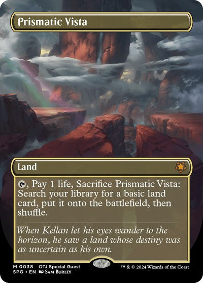 Prismatic Vista (Borderless) (Special Guests) Light Play Foil