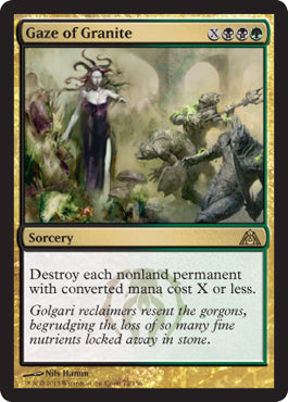 Gaze of Granite (Dragon's Maze) Medium Play
