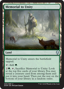 Memorial to Unity (Dominaria) Light Play