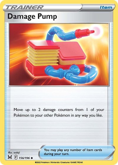 Damage Pump (SWSH11: Lost Origin) Light Play