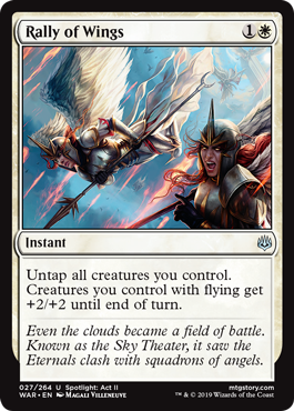 Rally of Wings (War of the Spark) Light Play