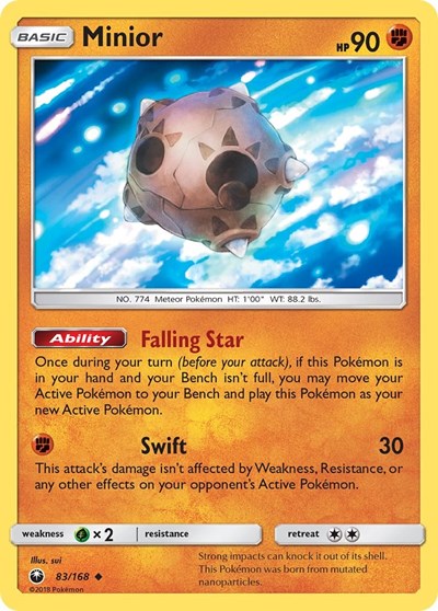 Minior (SM - Celestial Storm) Light Play
