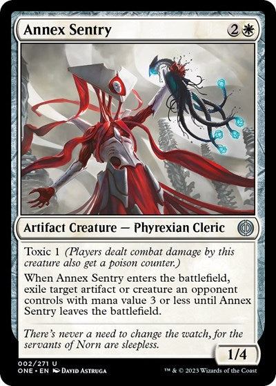 Annex Sentry (Phyrexia: All Will Be One) Light Play