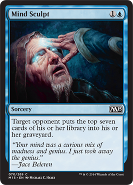 Mind Sculpt (Magic 2015 Core Set) Light Play