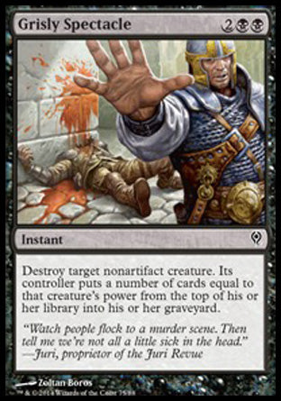 Grisly Spectacle (Duel Decks: Jace vs Vraska) Light Play