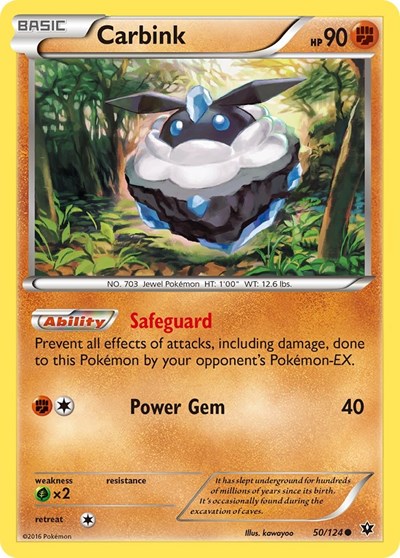 Carbink (50) (XY - Fates Collide) Light Play