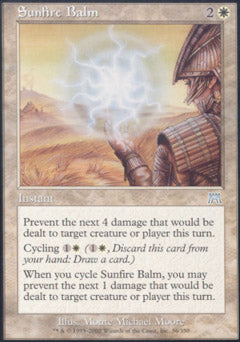 Sunfire Balm (Onslaught) Light Play