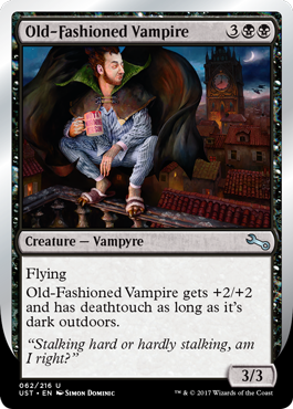 Old-Fashioned Vampire (Unstable) Light Play