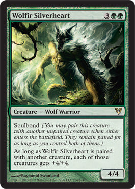 Wolfir Silverheart (Avacyn Restored) Heavy Play