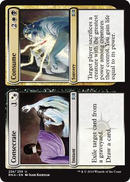 Consecrate Consume (Ravnica Allegiance) Light Play Foil