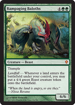 Rampaging Baloths (Commander 2013 Edition) Light Play