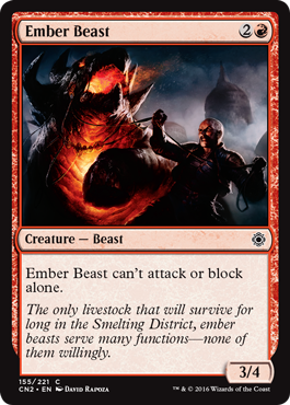 Ember Beast (Conspiracy: Take the Crown) Light Play